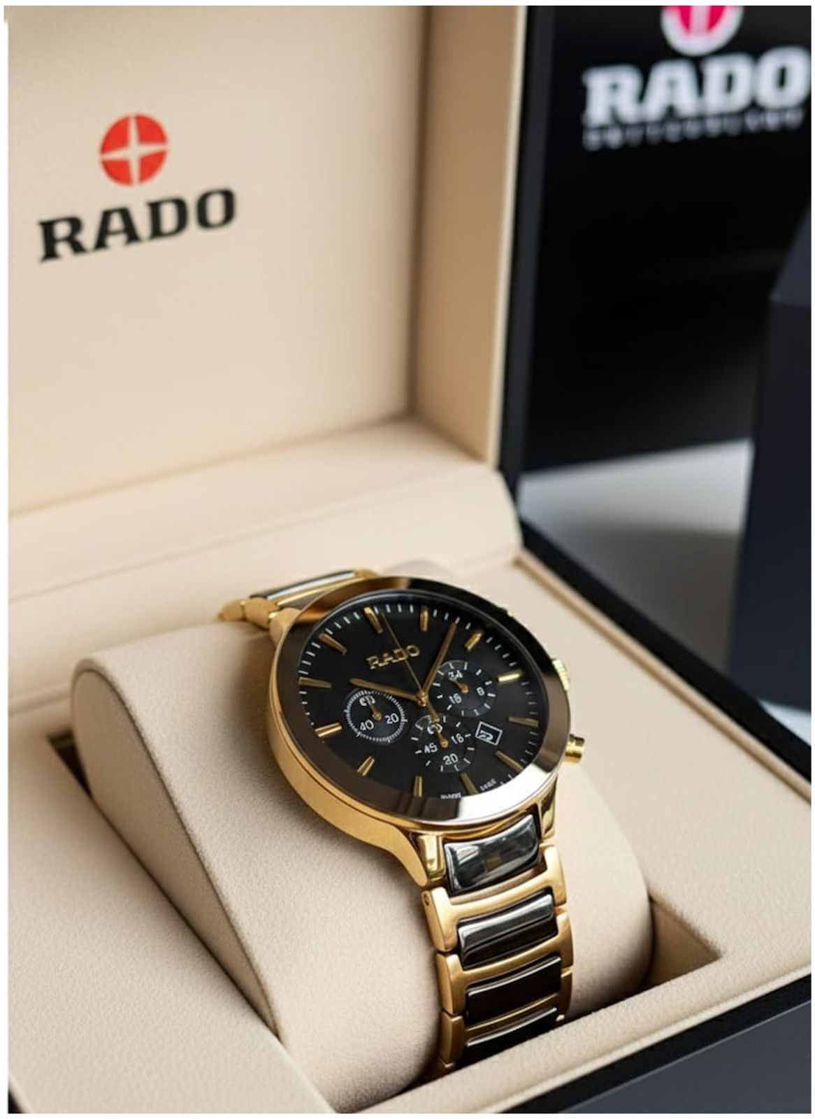Ra.do Centrix Chronograph gold