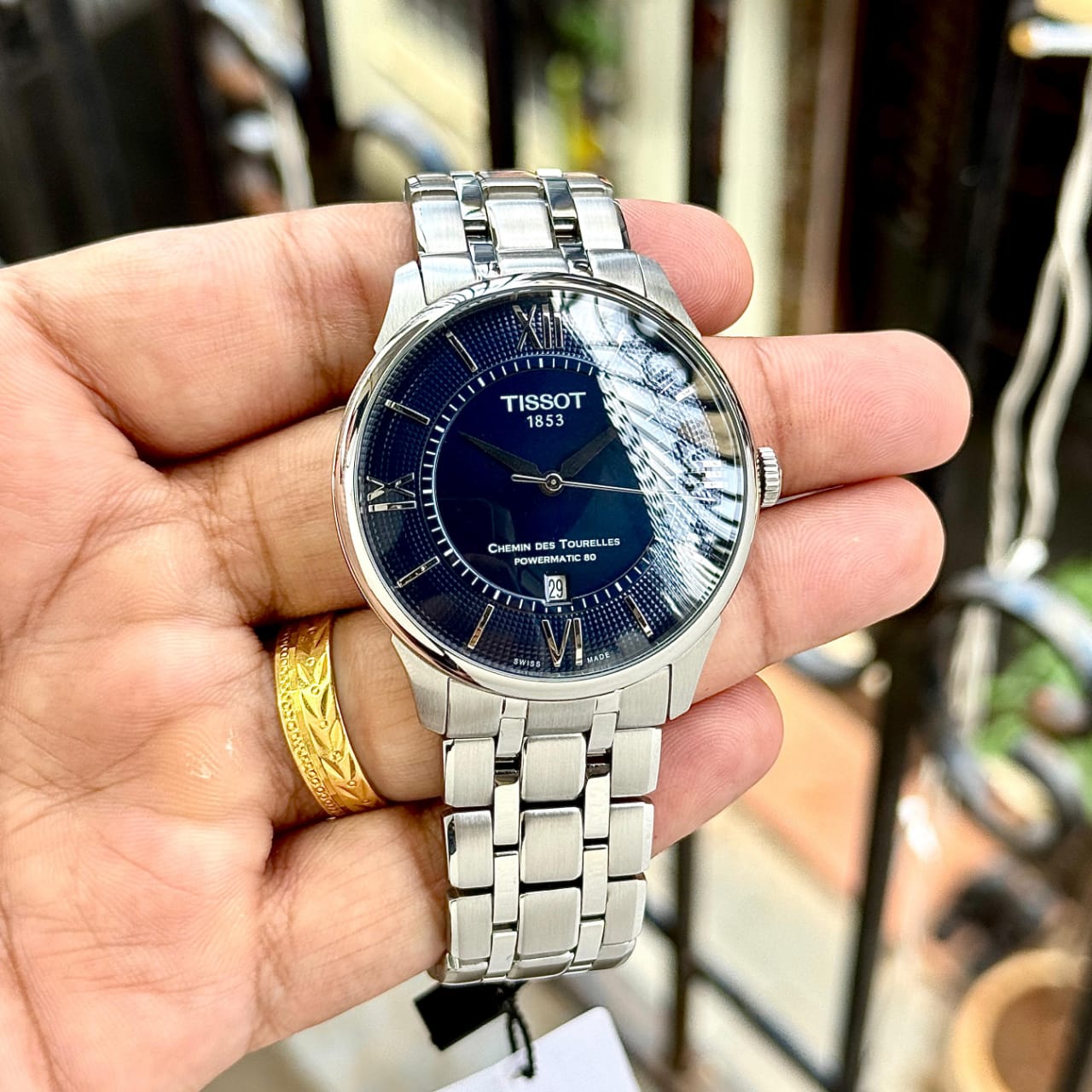 Tis.sot chemin des tourelles automatic Blue