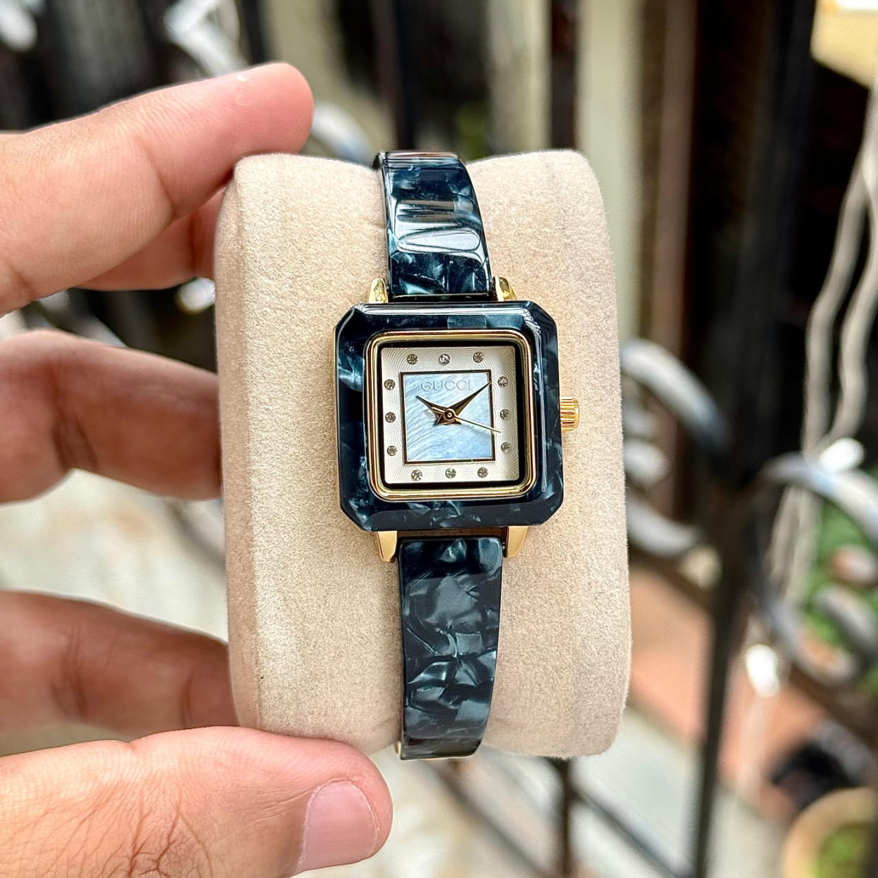 Gu.cci Acrylic Square Vintage for her