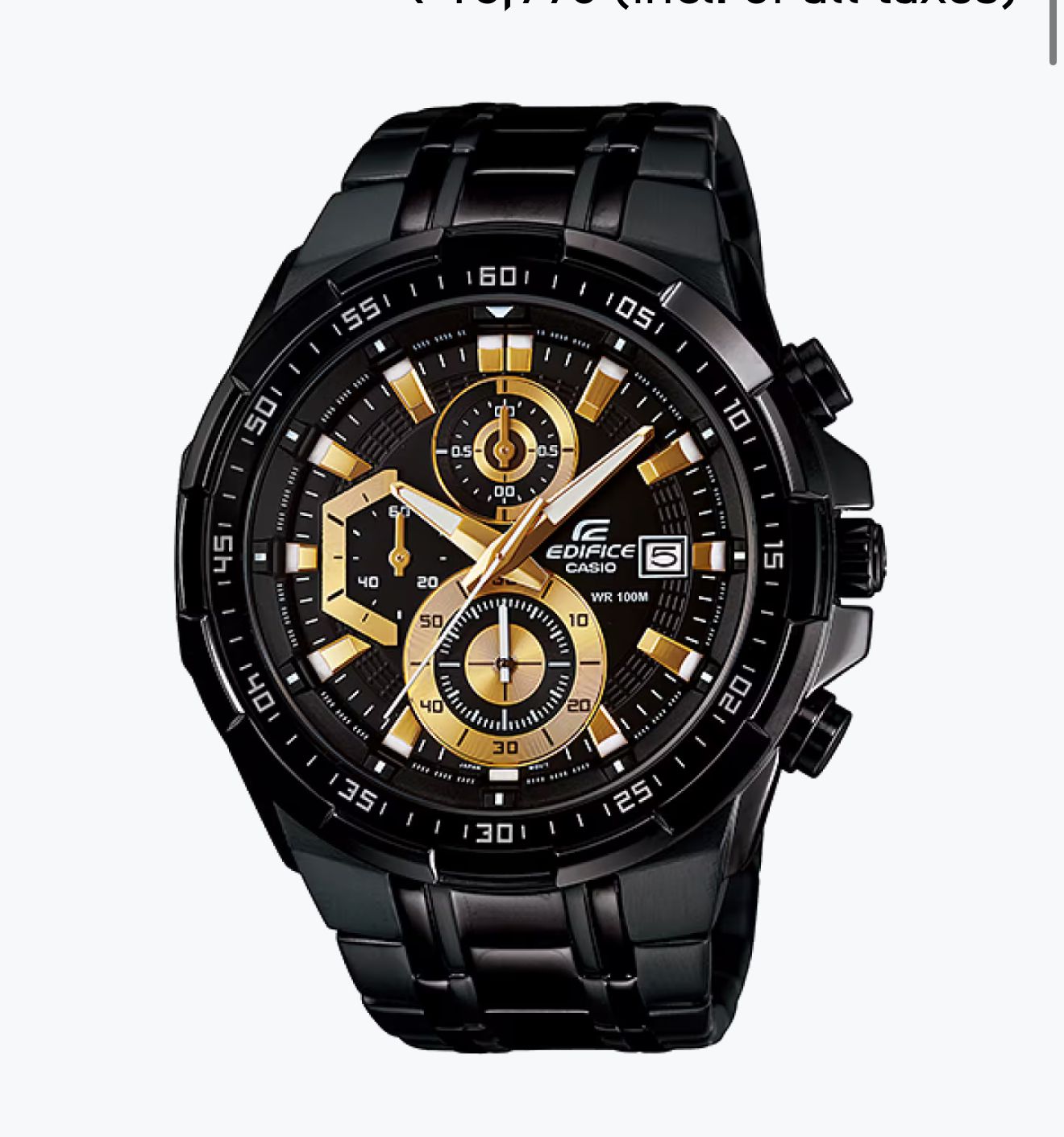 New Casio Edifice EFR539