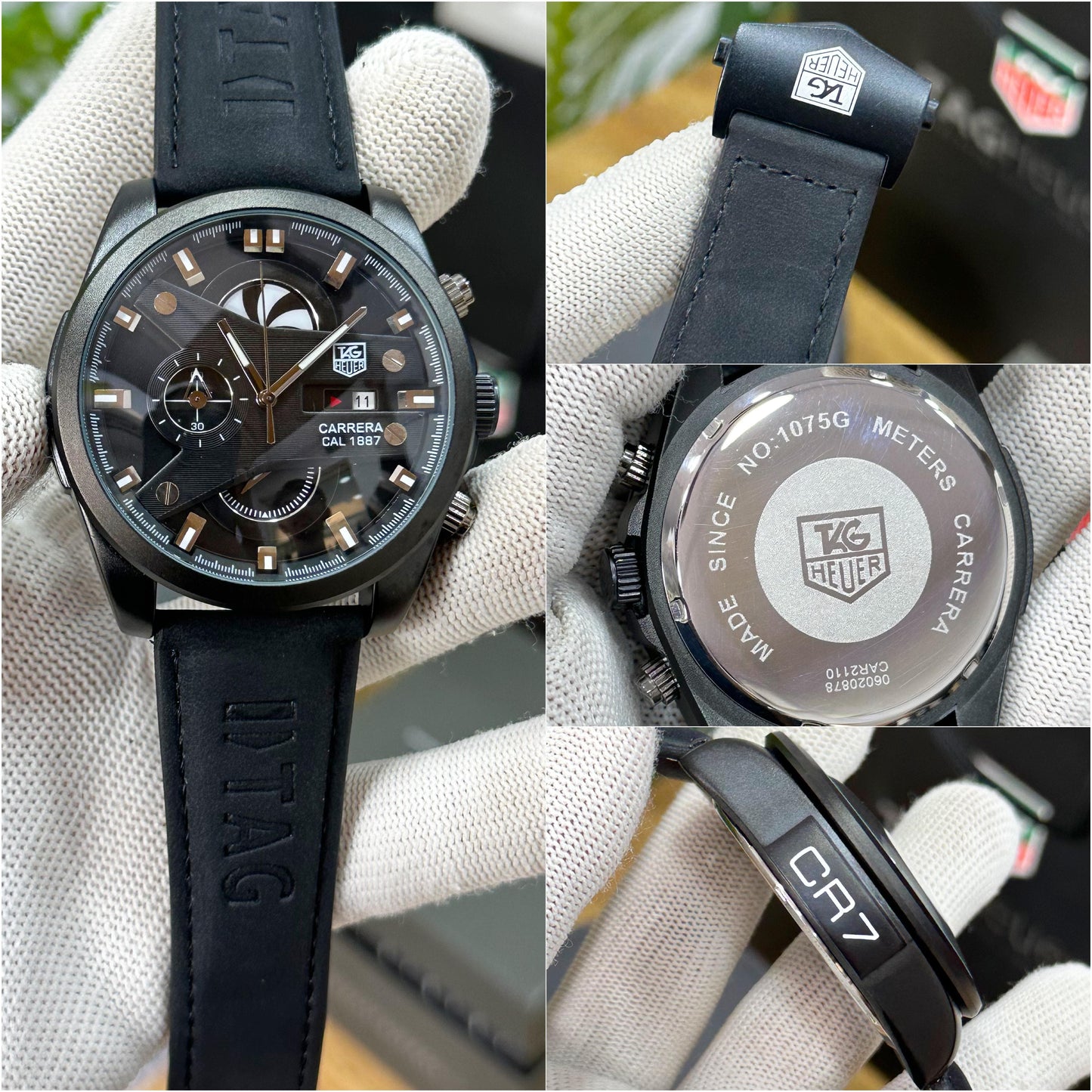 ALL BLACK TAG_HEUER CARRERA CR7 DIAGANO