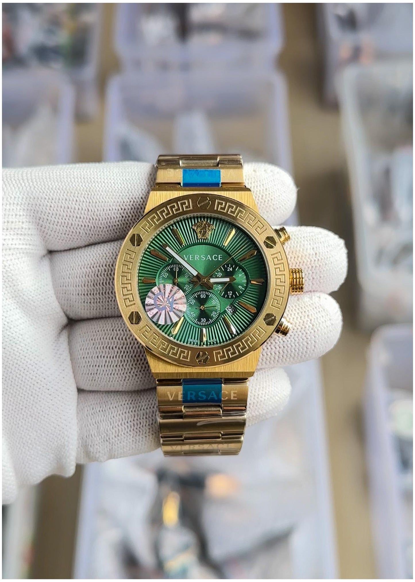 New Versace Grece Chronograph Japan