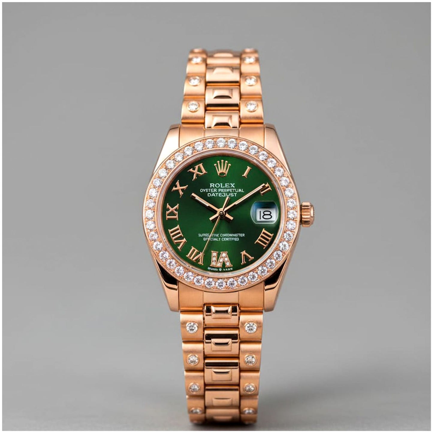 Rol.ex Oyester Perpetual Date Just Copper