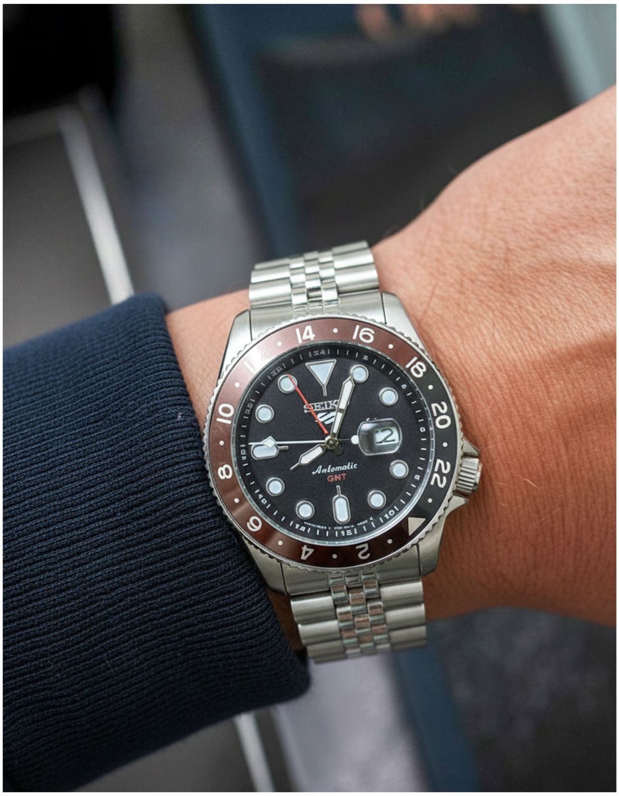Sei.ko 5 Gmt Sports