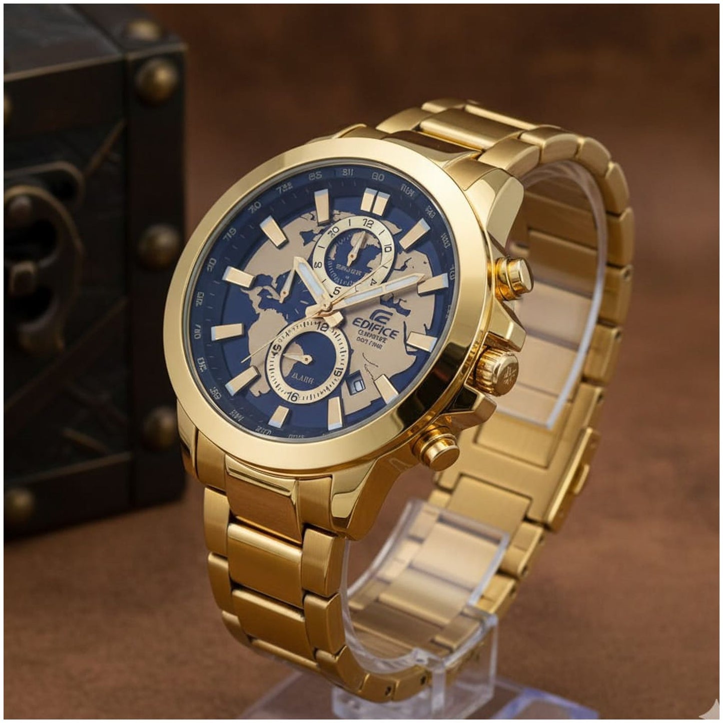 New Casio Edifice Ex295 World Map