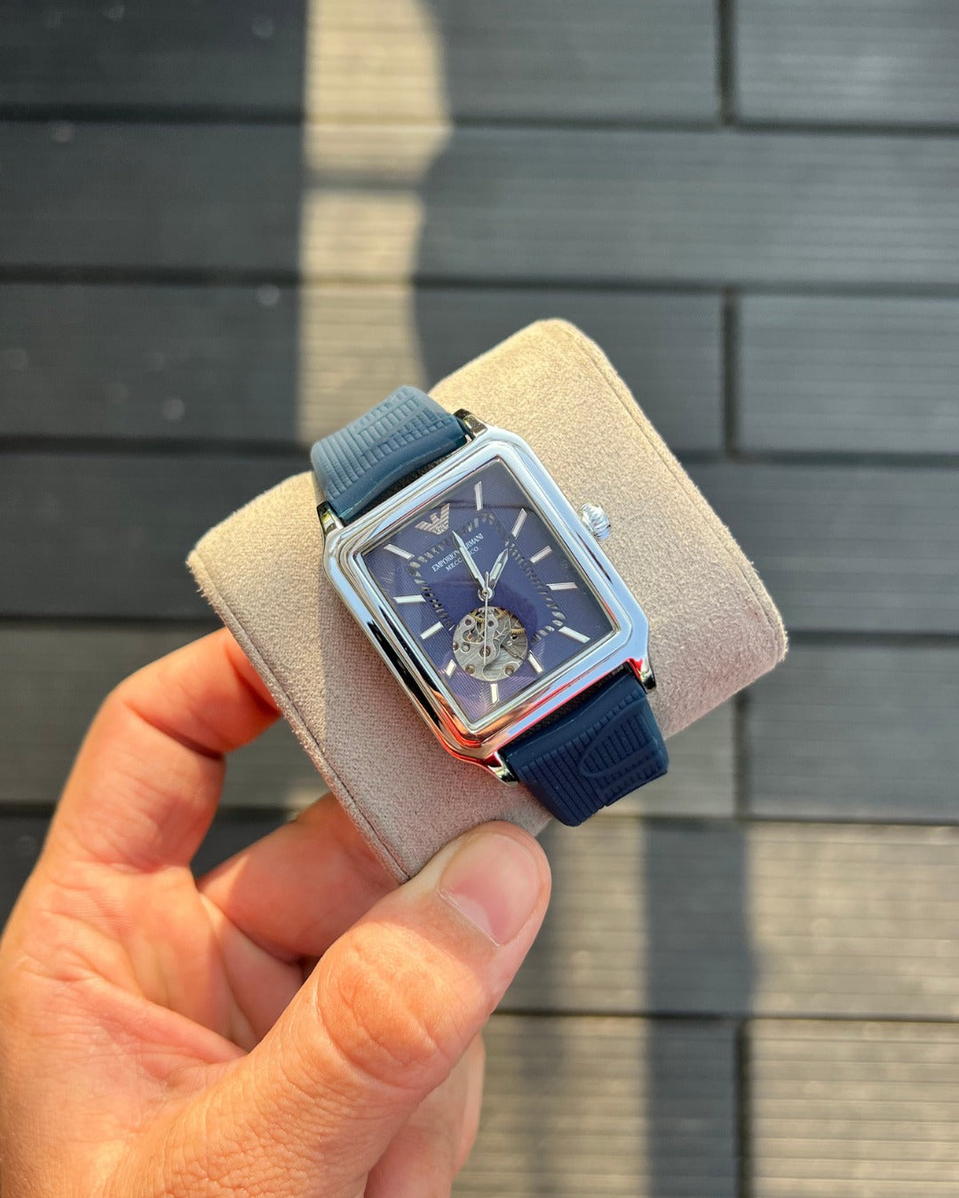 Em.porio Armani Meccanico Automatic Blue