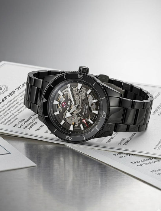 Ra.do Captain Cook HighTech Automatic Silver