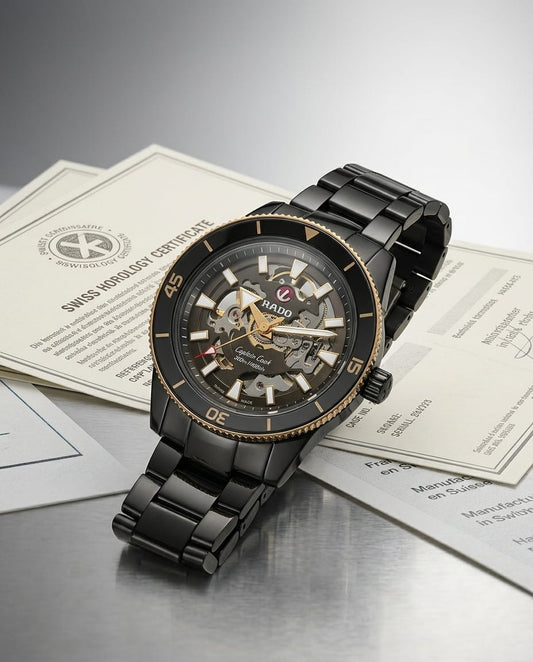 Ra.do Captain Cook HighTech Automatic Silver