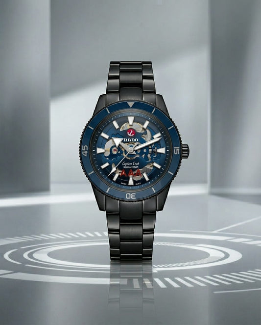 Ra.do Captain Cook HighTech Automatic Silver