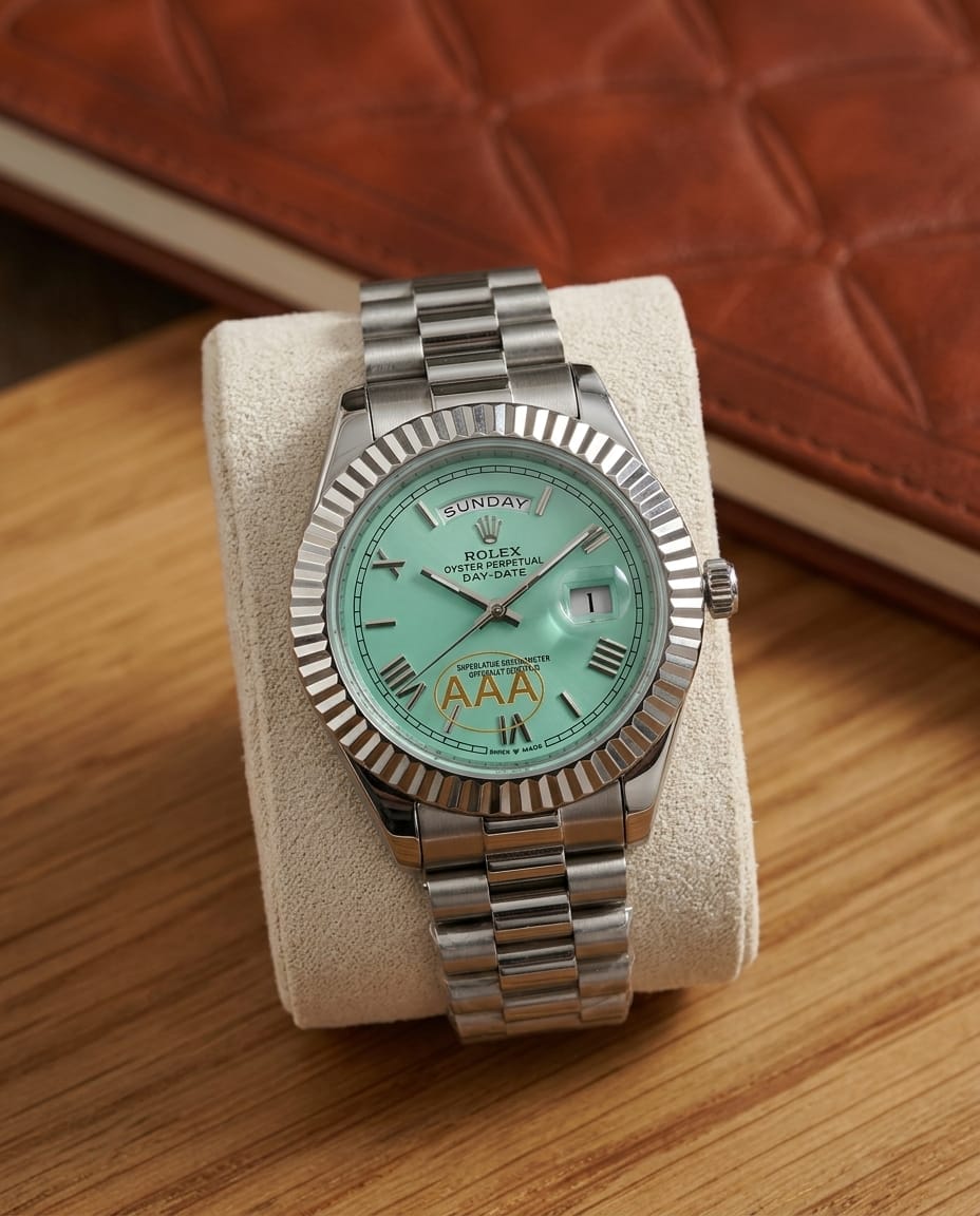 Rol.ex Oyster Perpetual Day Date Diamond 40 Battery