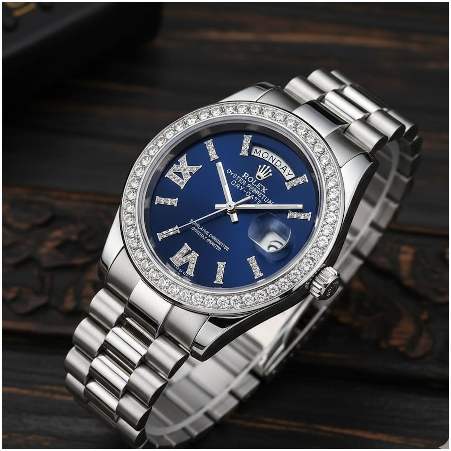 Rol.ex Oyster Perpetual Day Date Diamond