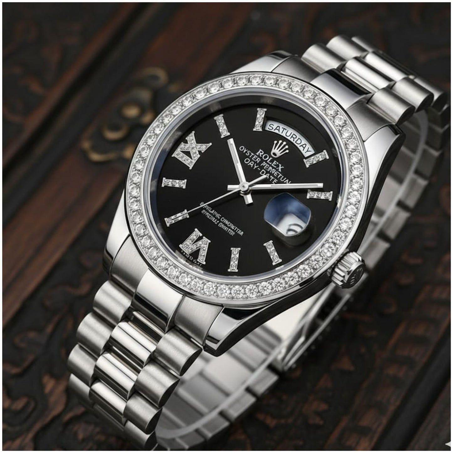 Rol.ex Oyster Perpetual Day Date Diamond