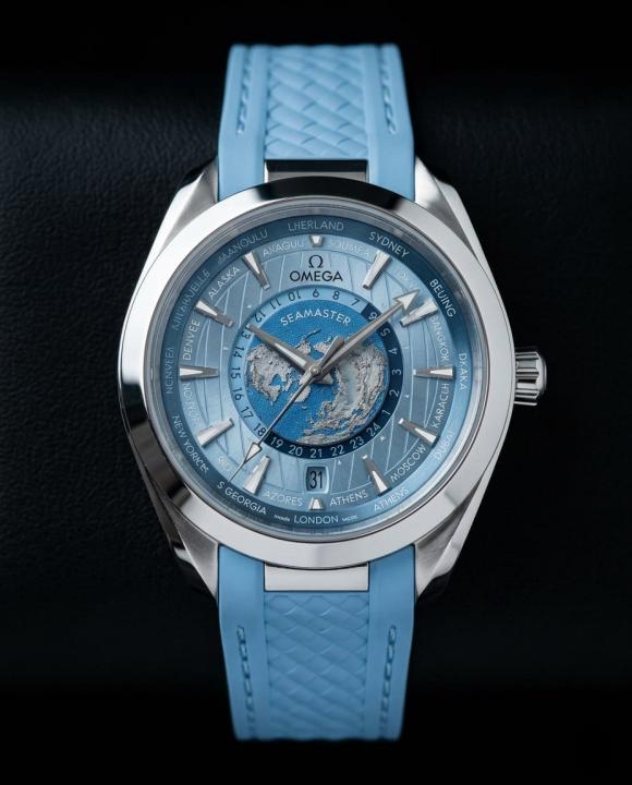 Omeg_a Seamaster Aqua Terra World Map 150M Automatic