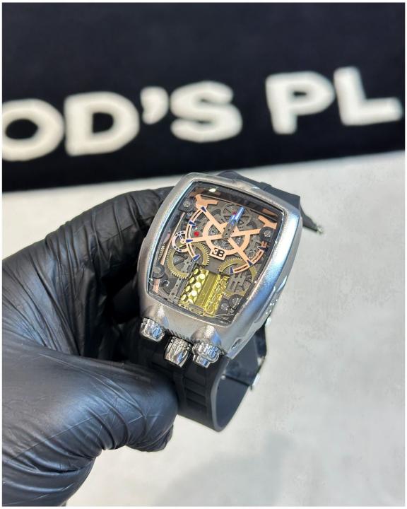Jac.ob & Co Epic X Bugatti Silver