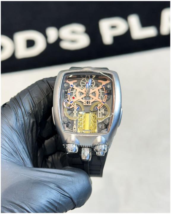 Jac.ob & Co Epic X Bugatti Silver