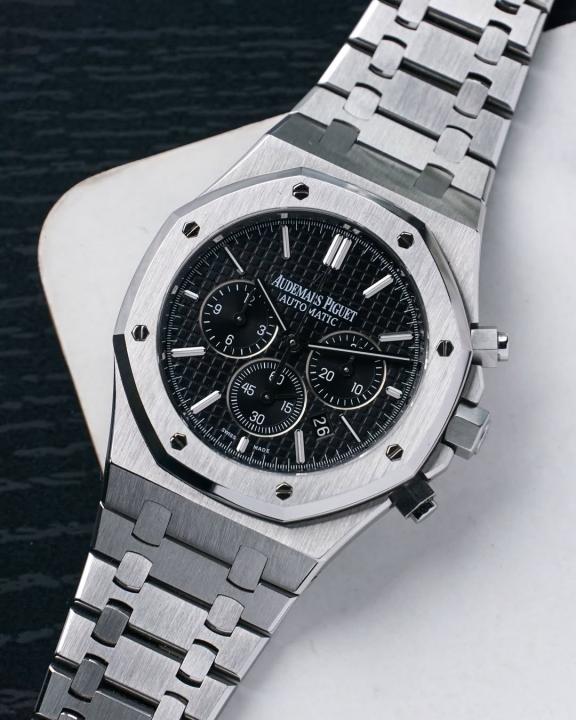 Aude.mars_piguet Royal Oak Chronograph Black