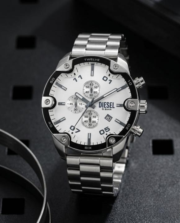 Diesee_l Spiked silver white