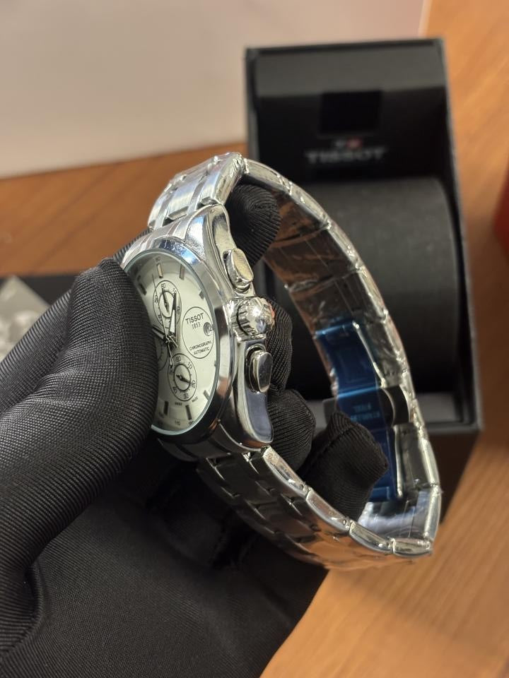 Tissoo_t 1853 Couturier Silver White dial