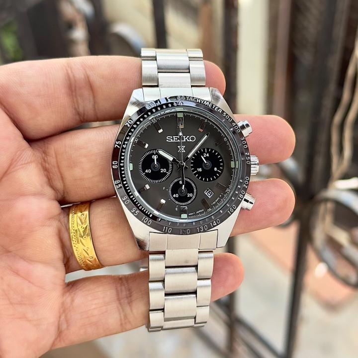 Sei.ko Prospex Speedtimer Chronograph silver -gray