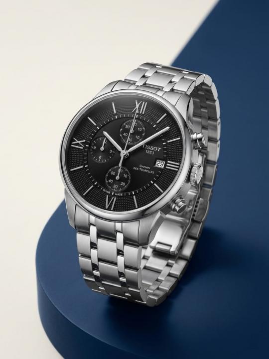 Tisso_t 1853 Chemin Silver-Black Heavy Quality