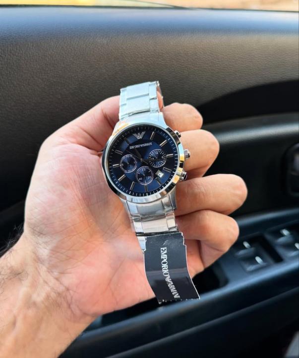 Em.porio Arman_i Classic Silver-Blue