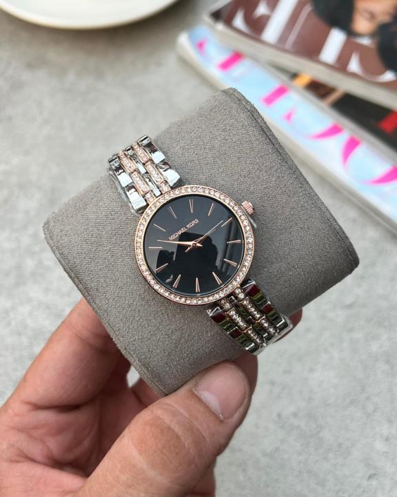 Mich.ael Kor_s Darci Toton Rose Gold Black