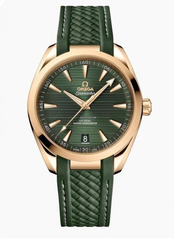 Omeg_a Seamaster Aqua Terra 150M Gold Ring