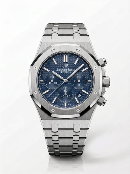 Audemars pigue_tRoyal Oak Chronograph Blue