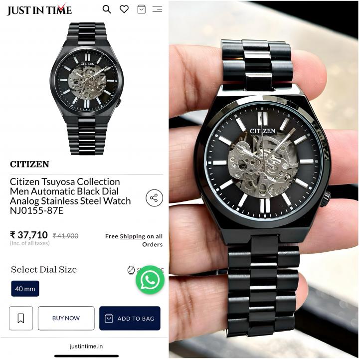 Citi.zen Tsuyos_a Open Heart Premium Automatic