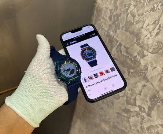 G-SH.OCK BLUE PREMIUM WATCH