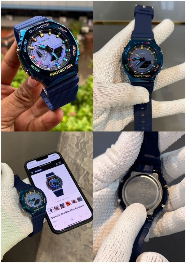 G-SH.OCK BLUE PREMIUM WATCH