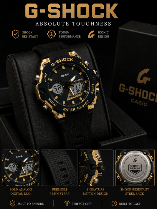 Ca.sio G-gshock Ga900 Gold