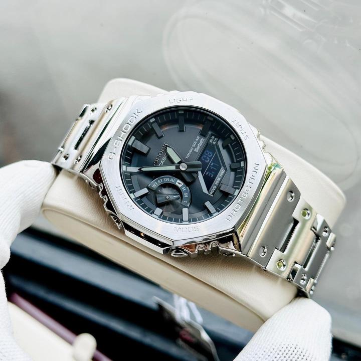 Ca.sio G Shock Gmb2100 Japan silve back