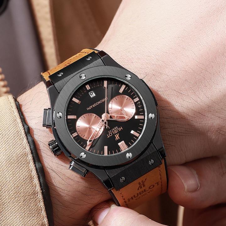 Hub.lot Big Bang Classic Leather Belt