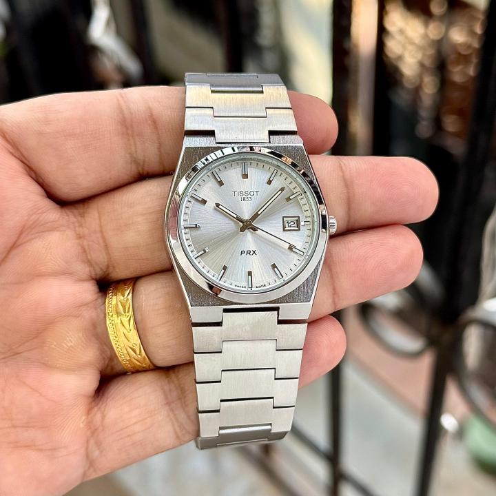 Tissoo_t PRX Ladies Silver White