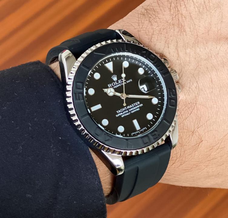 Role_x Oyster Perpetual Yach Master Battery Silver