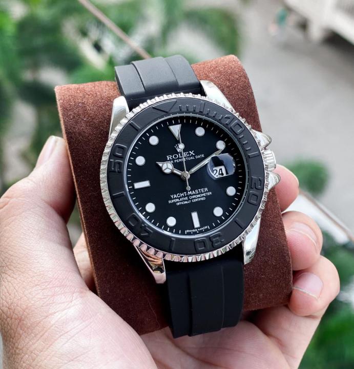 Role_x Oyster Perpetual Yach Master Battery Silver