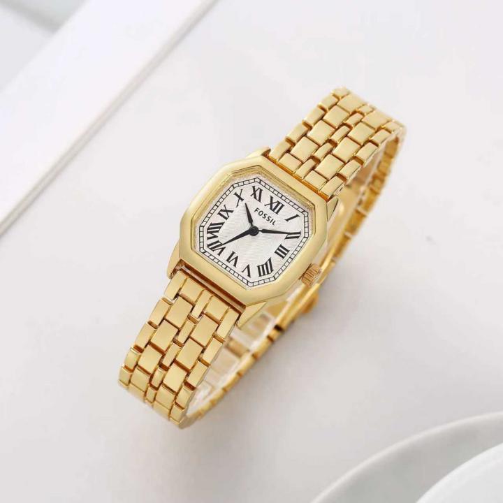 Fossi_l Harlow Gold-White