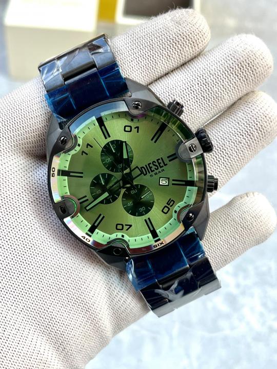 DIESE_L DZ4669 Dial Spiked Chronograph Watch (Men