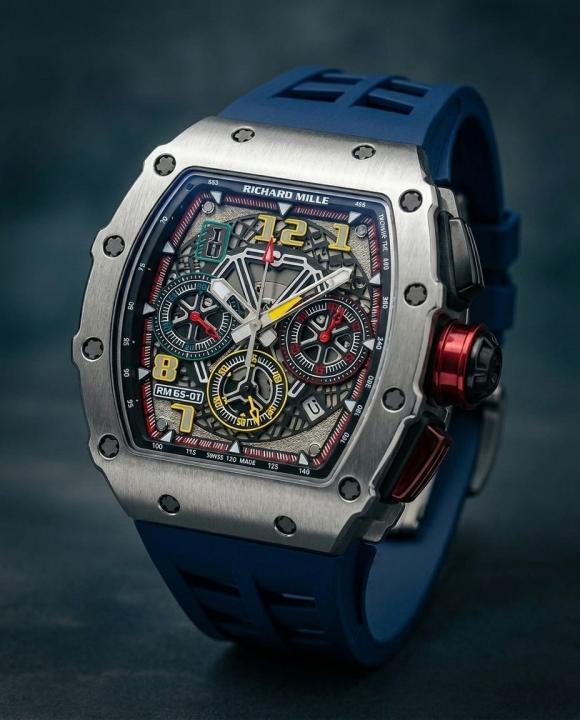 Ric.hard Mille RM 50-03 Tourbillon Blue-Silver