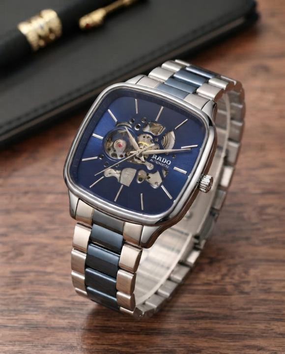 Radd_o Skeleton Luxury Edition Automatic 2 ton silver blue