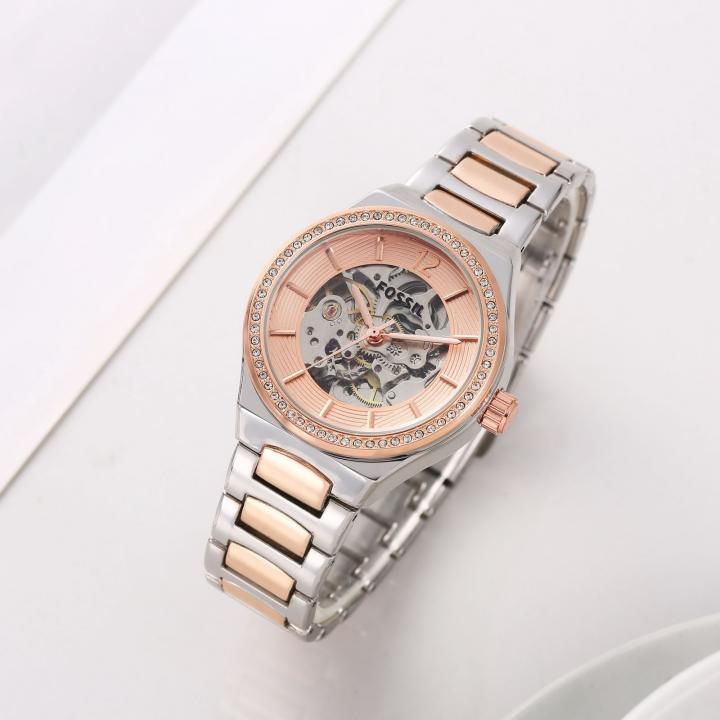 Fossi_l Eevie Automatic 2Ton-Copper-Pink