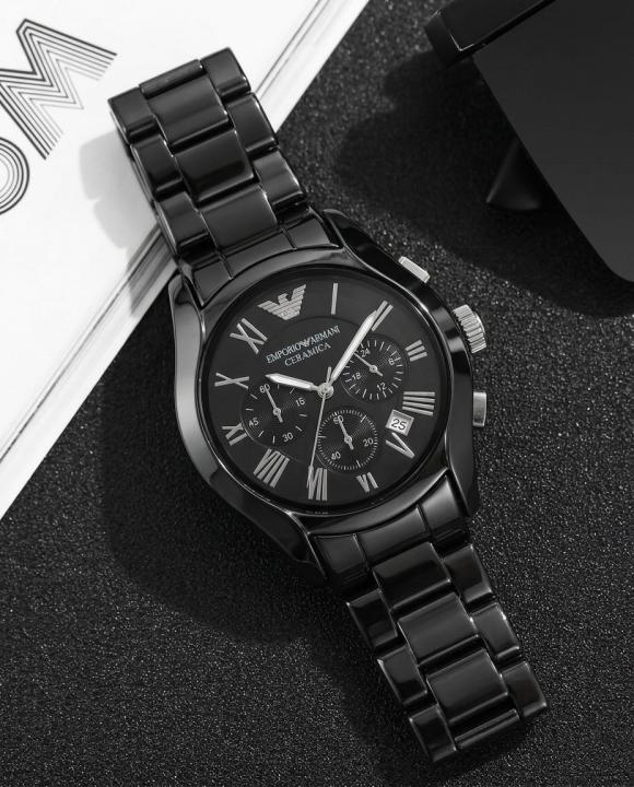 Emporio Arman_i Ceramic Black-Silver