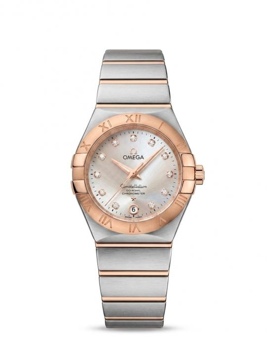 Omeg_a Constellation Sedna 2Ton-Copper-Grey Womens