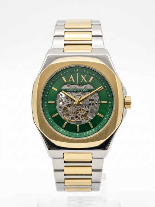 Armann_i Exchange Ax2418 Hampton Automatic 2 ton gold green
