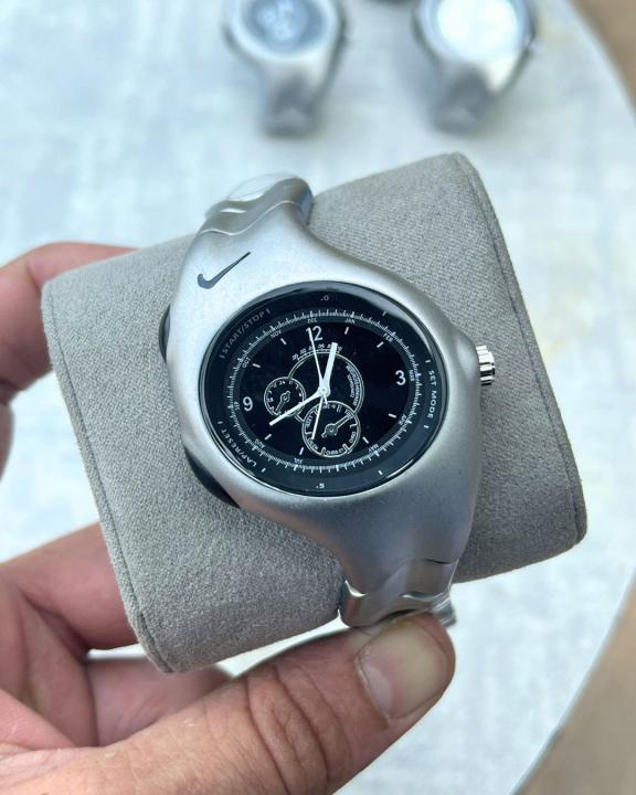 Nik_e Triax Armored Chronograph Silver-FullBlack