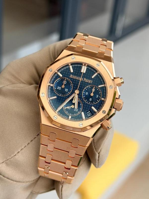 Audemars pigeu_t royal oak chronograph Blue