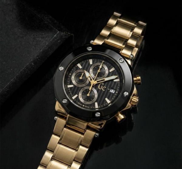 Gu.ess GC collection Brev gold black