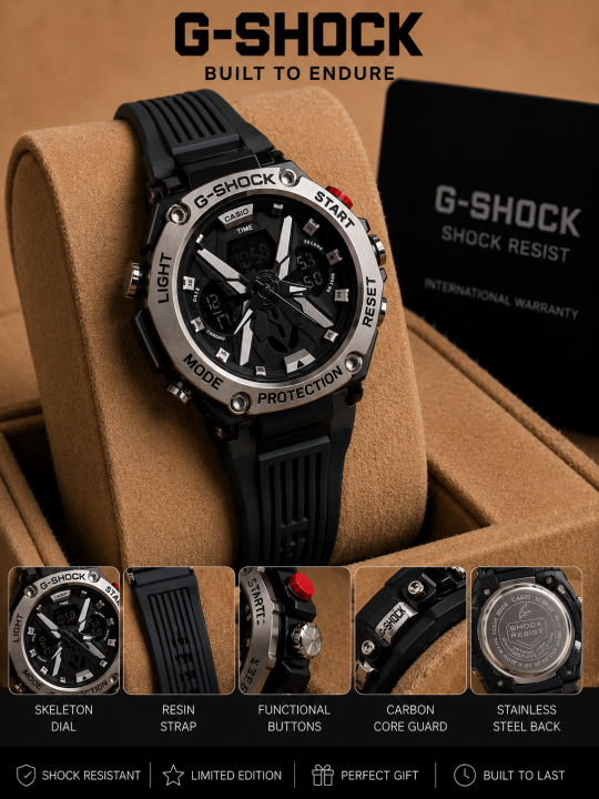 Ca.sio G shock Black Roadster - J107