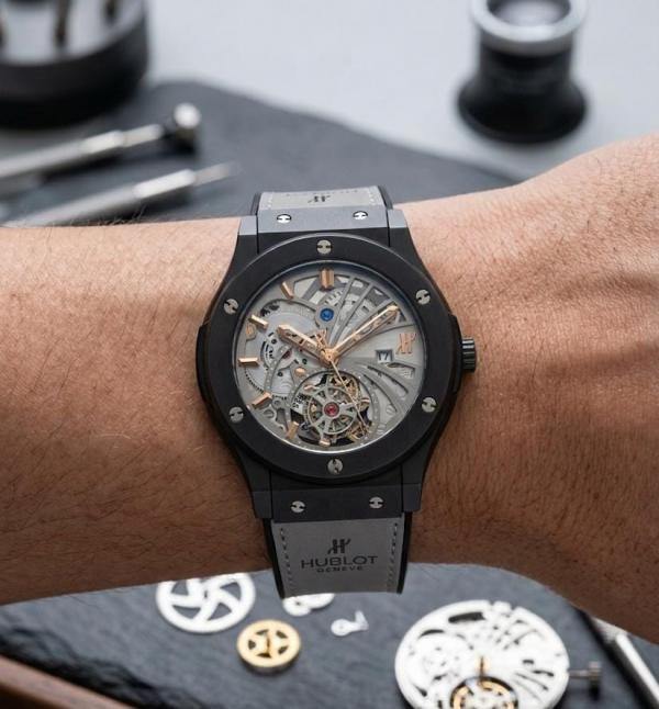 Hub.lot Classic Fusion Tourbillon Skeleton